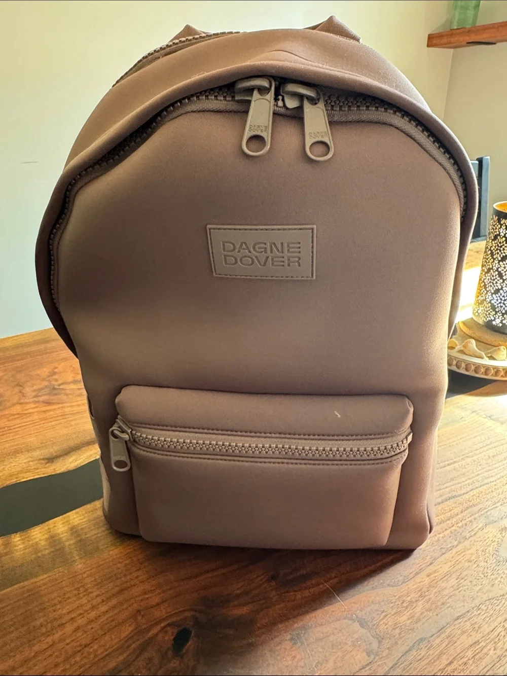 Dagne Dover Taupe Mini Backpack